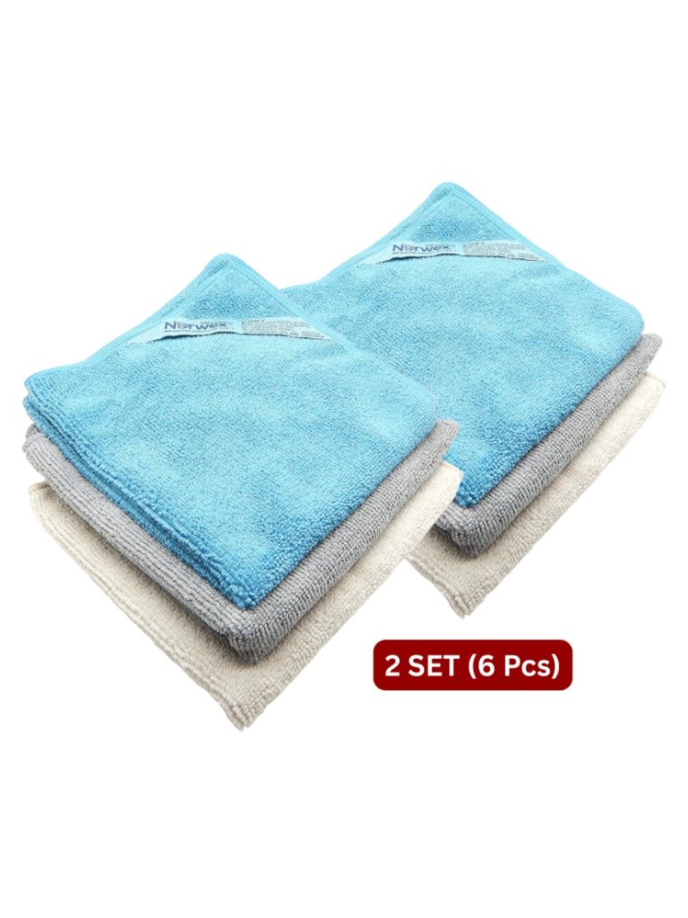 2 Pack of Norwex Body Pack Coastal Set of 3